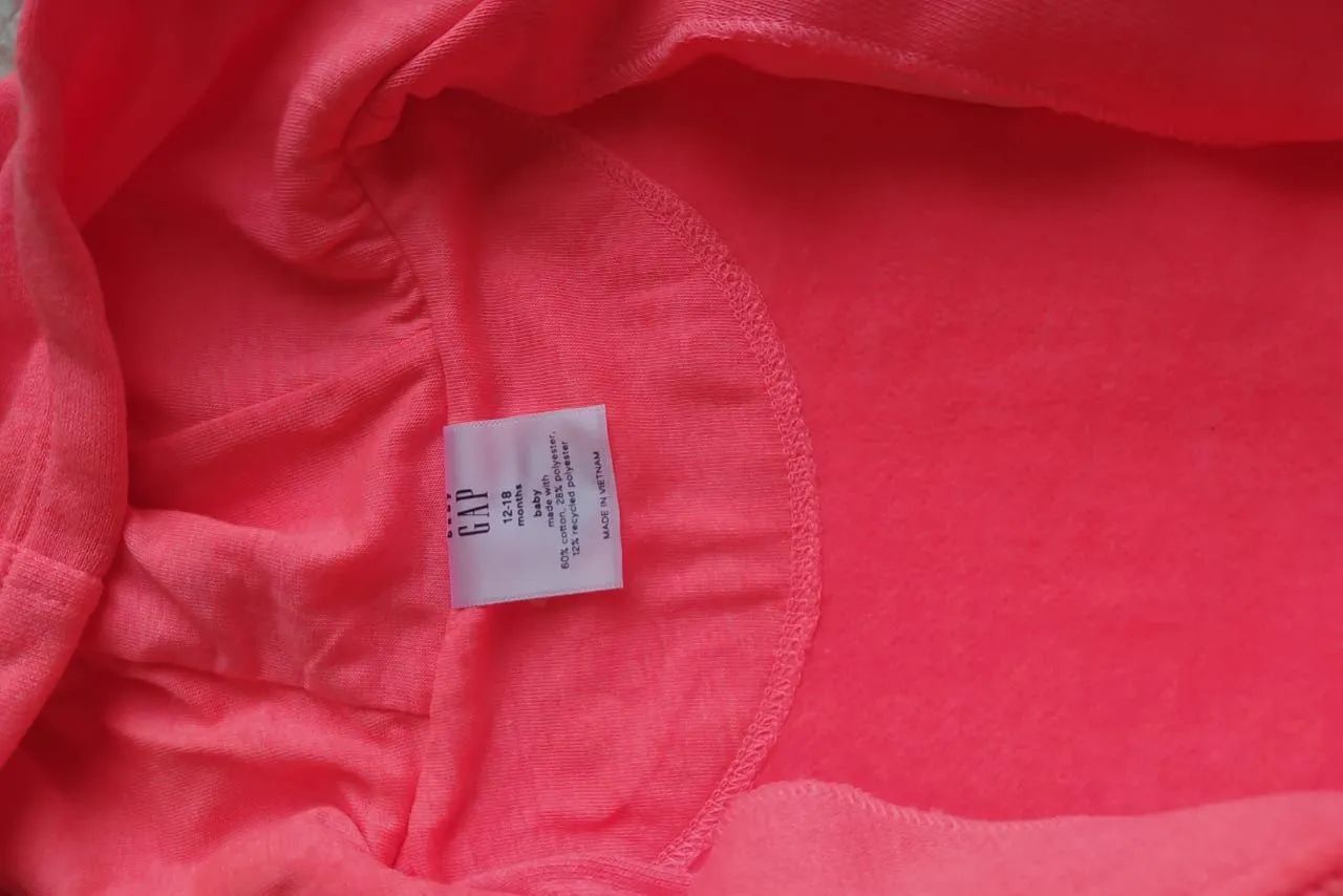 Casaco de Moletom Gap Rosa para Bebê - Foto 4