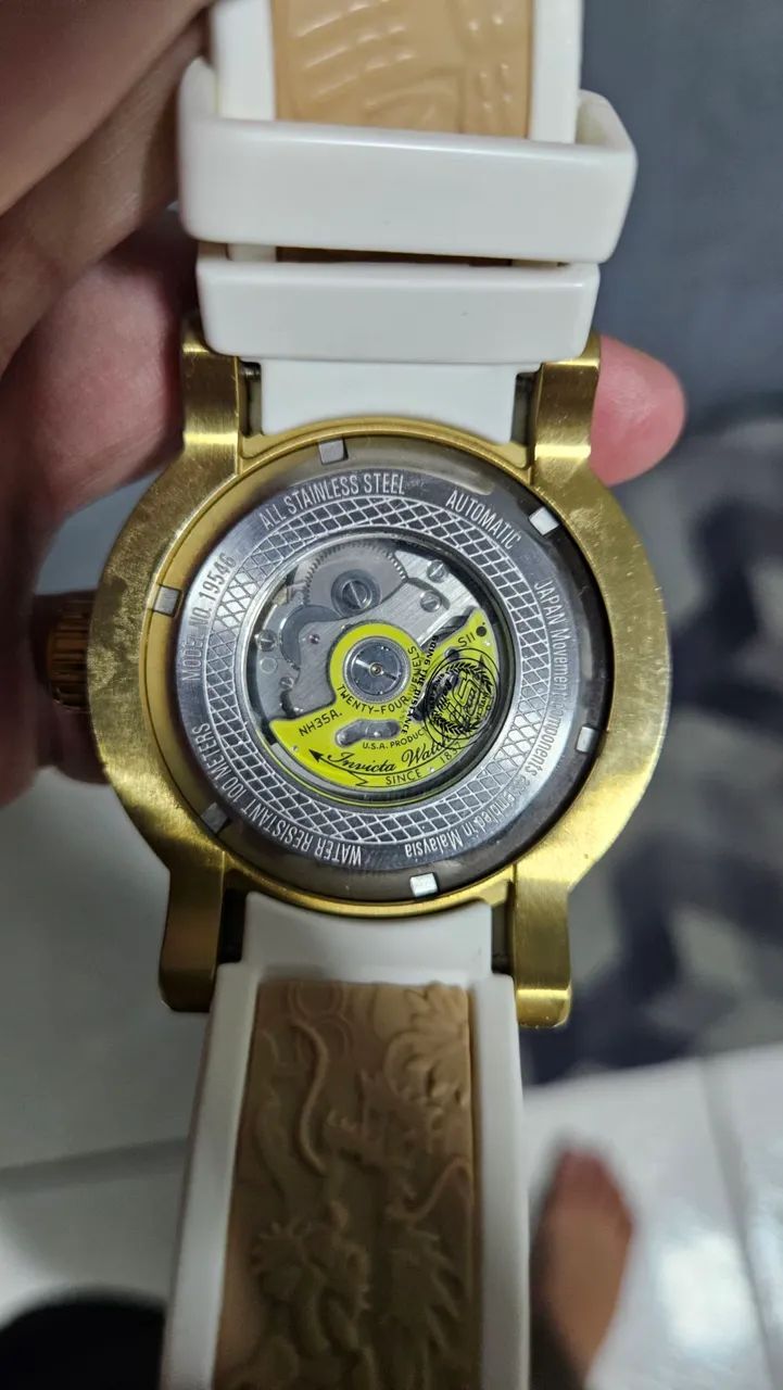 Relogio invicta yakuza original, aceto celular na troca. - Foto 4