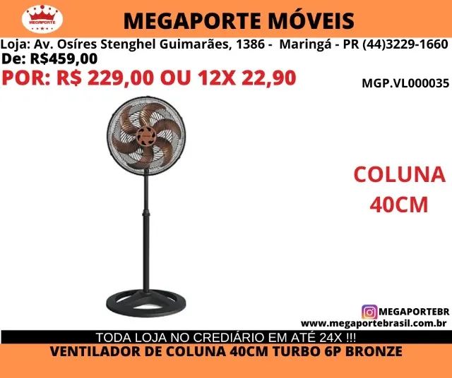Ventilador de Coluna 40cm Ventisol - Foto 2