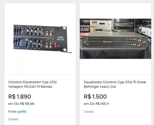 equalizador ciclotron cge 2312 s - Foto 3