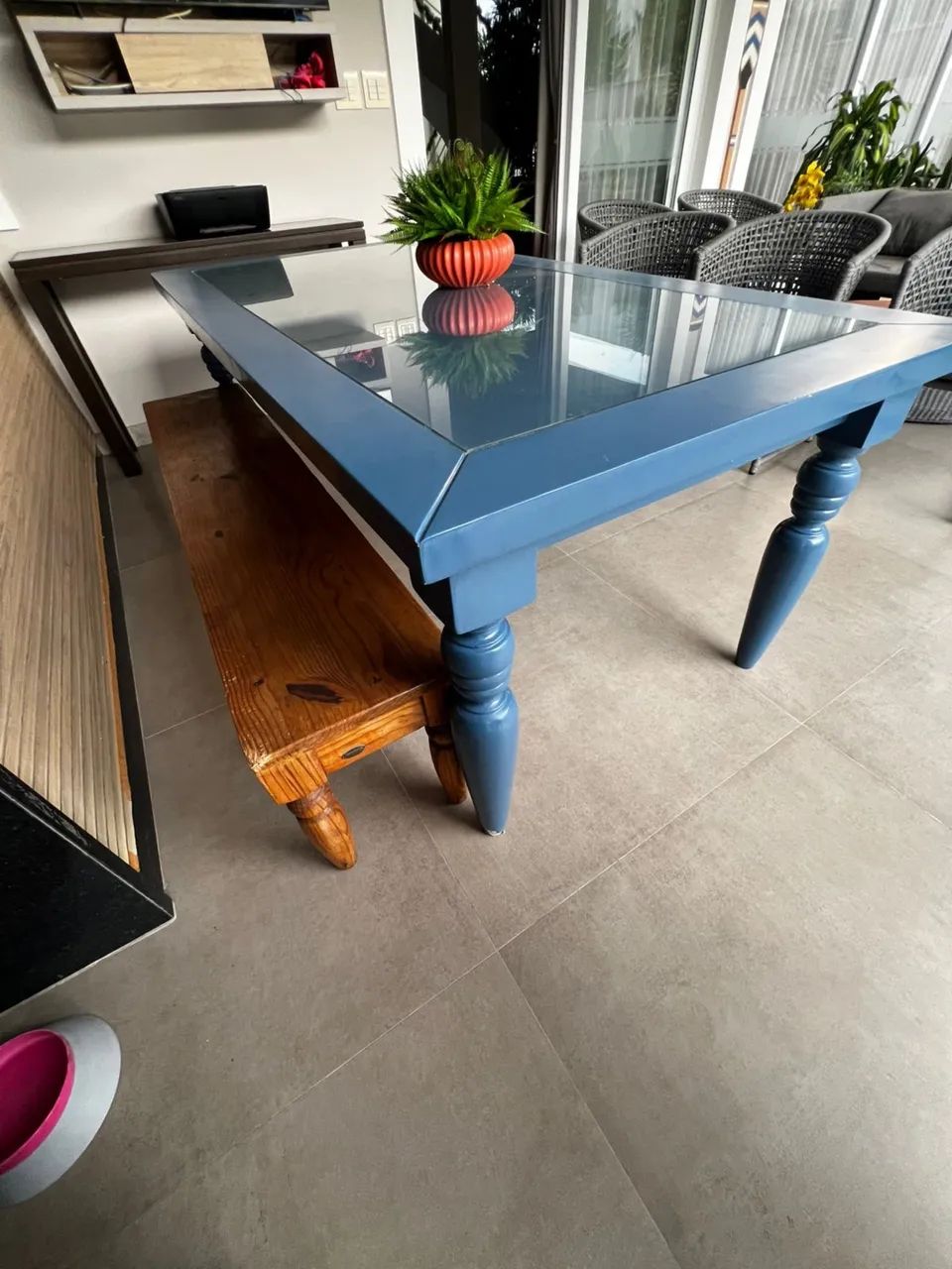 Mesa retangular 