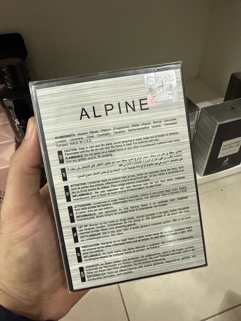 Perfume Arabe Alpine Maison Alhambra  - Foto 2