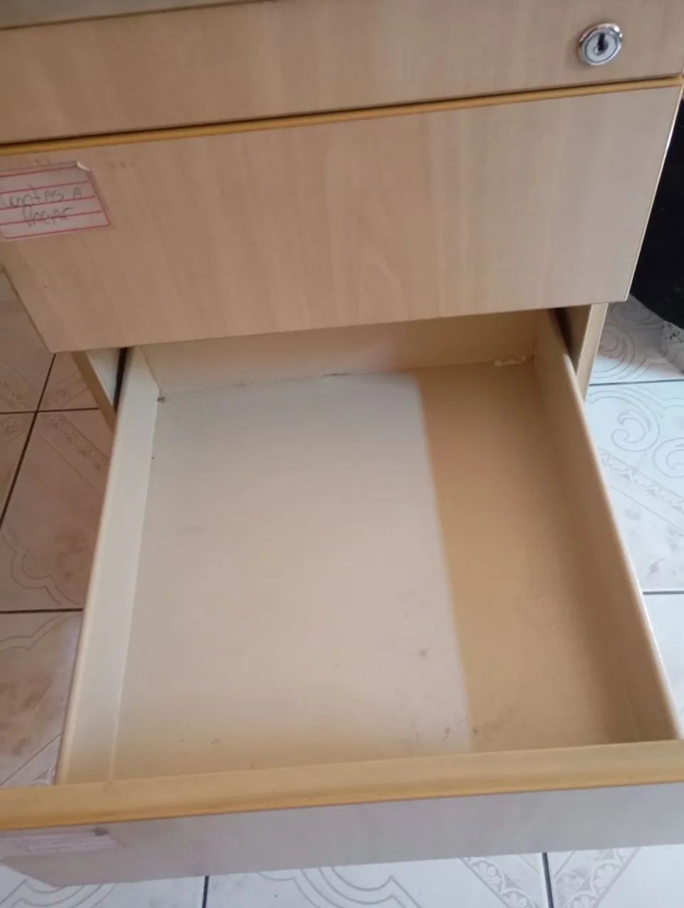 Gaveteiro 4 Gavetas Madeira sem chave - Foto 3