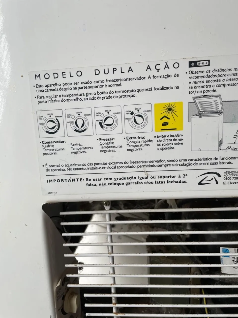Freezer Horizontal Electrolux 160 Litros - Dupla Ação (Congela e Gela!)