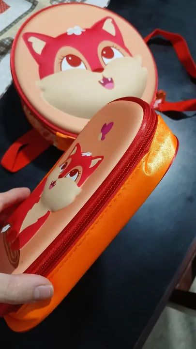 Kit lancheira e estojo infantil - Foto 4