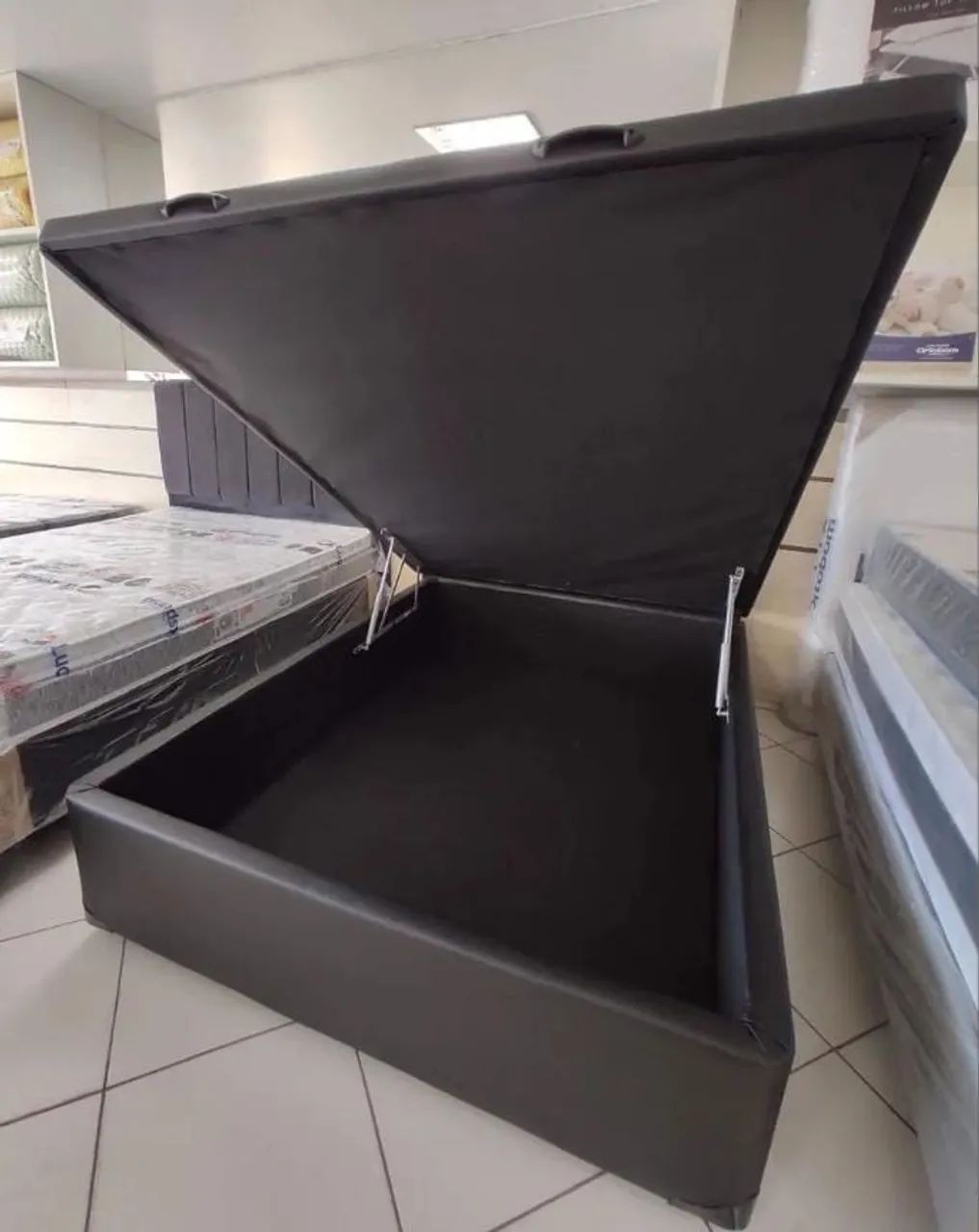 PROMOÇÃO SOMENTE ESSA SEMANA BASE BAÚ CASAL R$599 - Foto 2