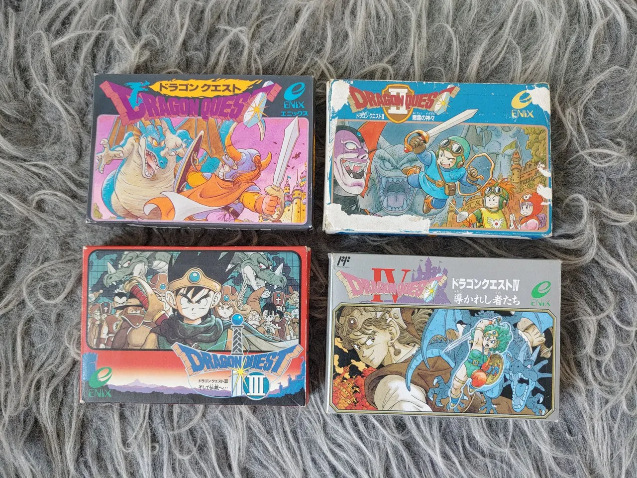 Coleção Dragon Quest Famicom (NES Japonês).