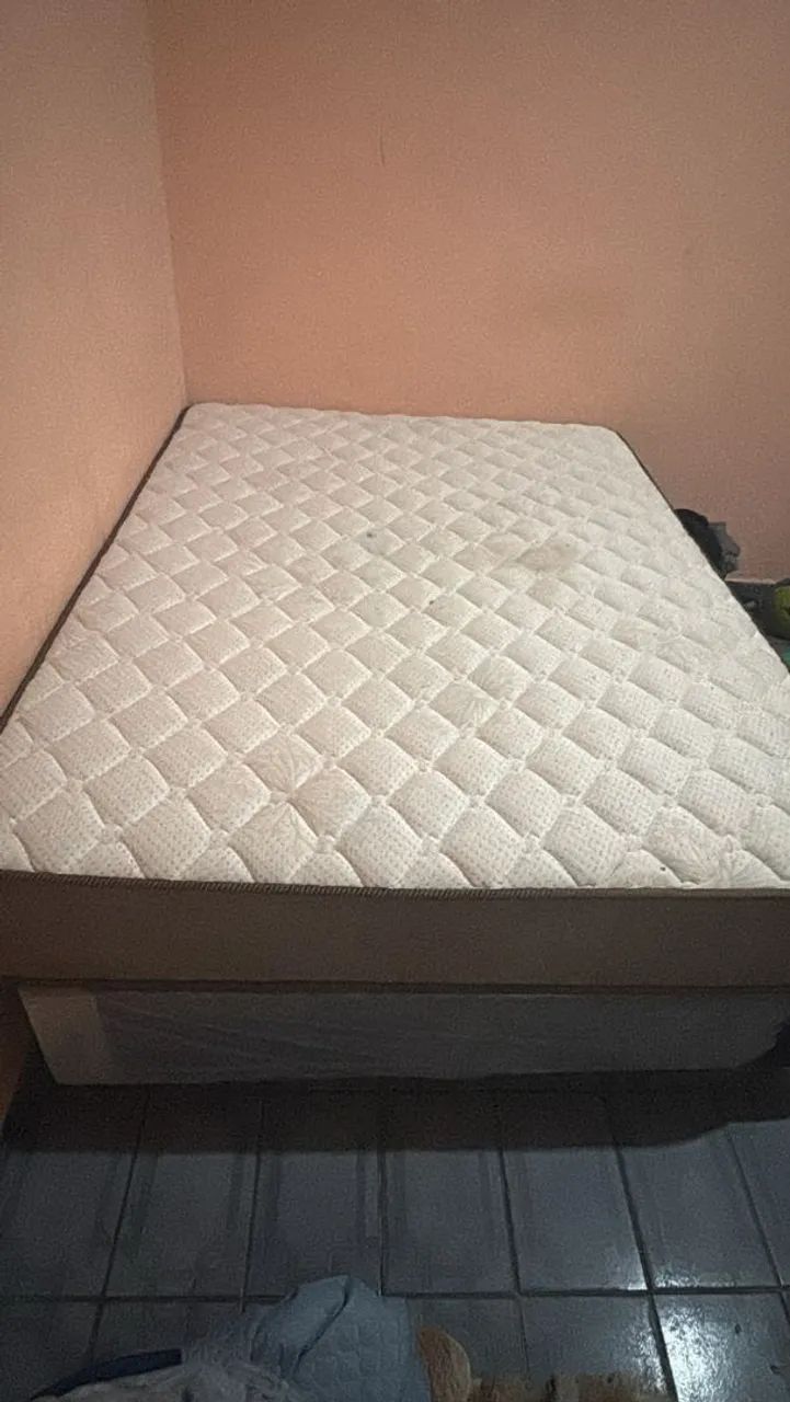 Cama Casal, mola ensacada