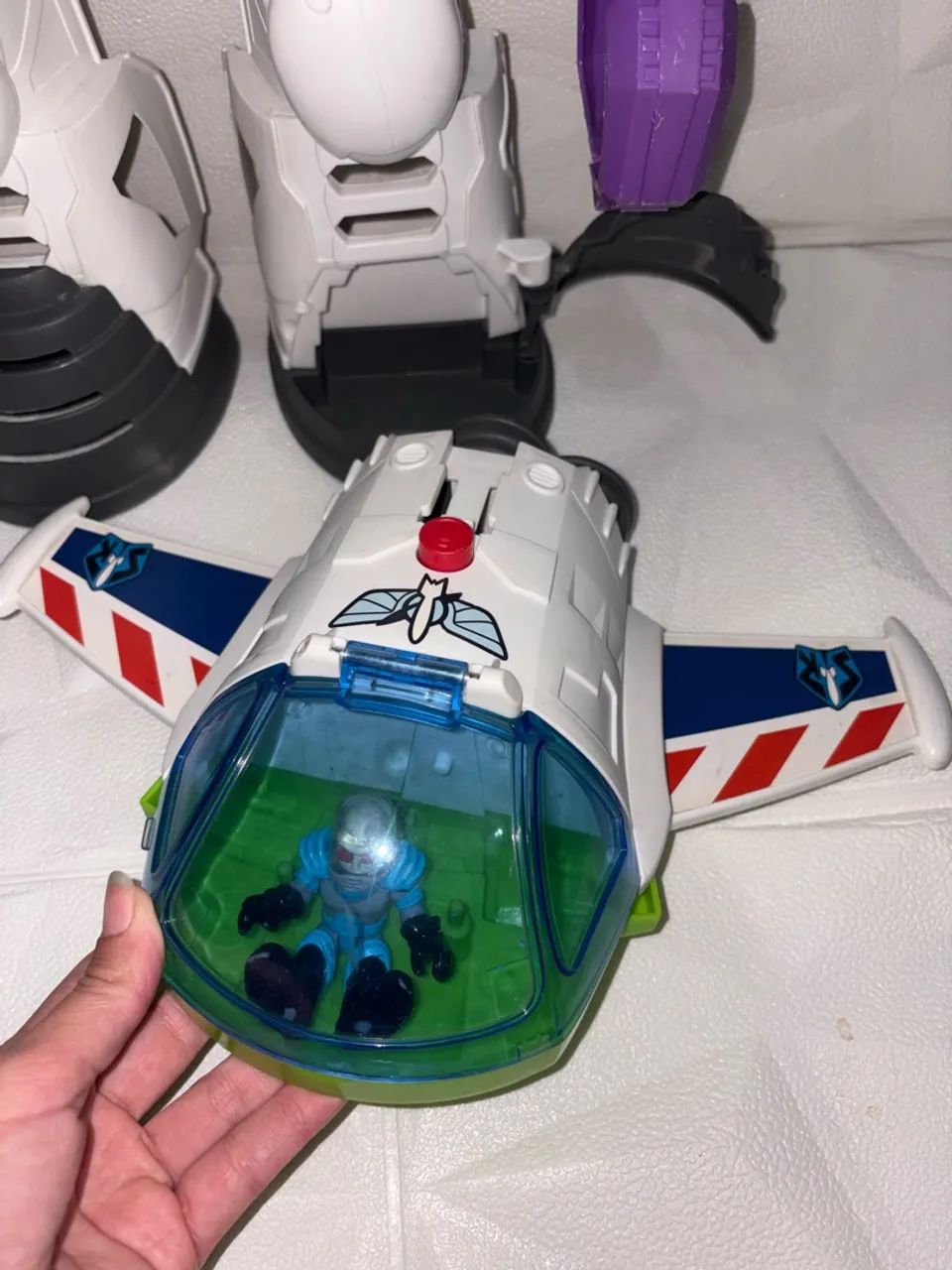 Boneco Buzz Imaginext grande  - Foto 2