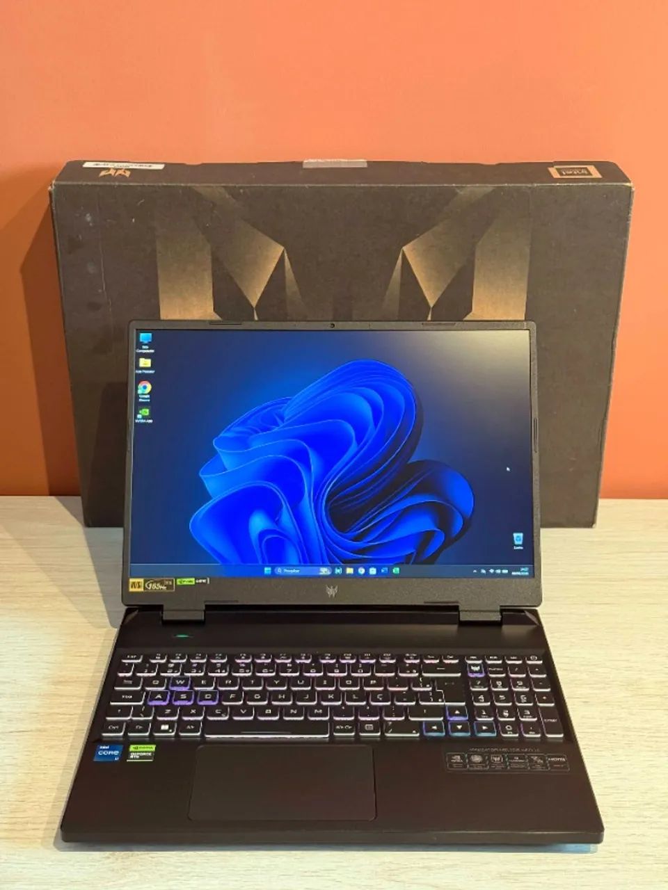 Notebook Gamer Acer Helios Neo Core i7 RTX4060 16Gb 1Tb 16" Polegadas