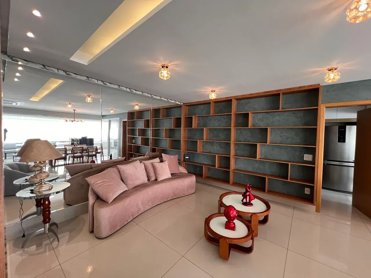 Apartamento mobiliado de 269 m2 em frente ao lago das rosas para locação, Edifício Poeme - Foto 2