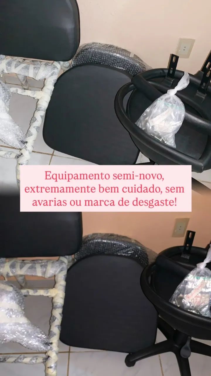 Cadeira Conforty + Mocho (estética)  - Foto 2
