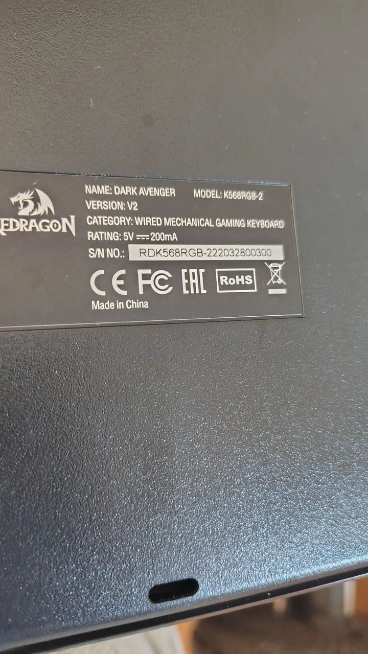 Vendo teclado mecânico Redragon - Foto 4