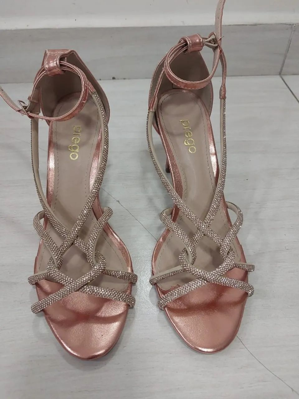 Sandália rose gold - Foto 4