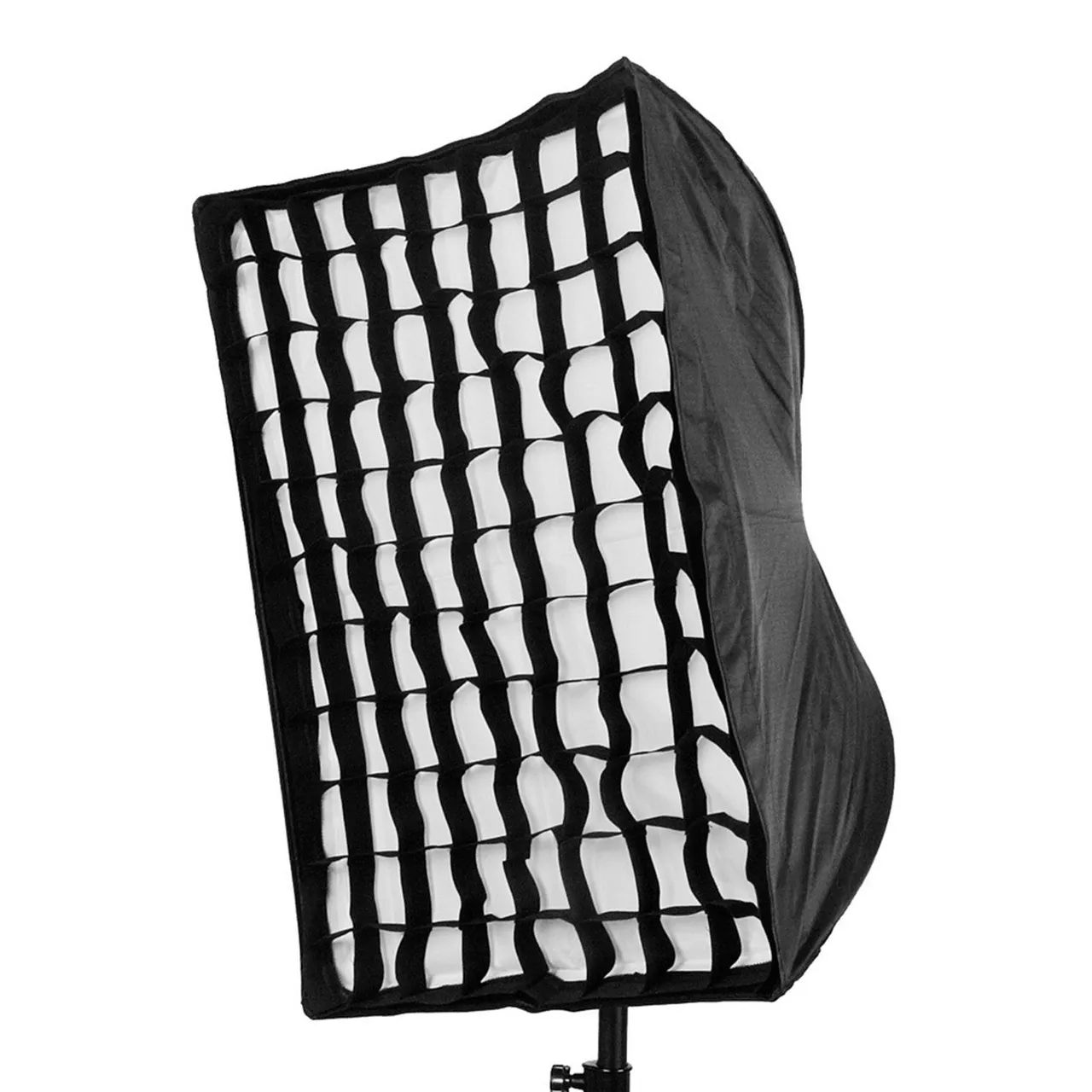 Kit Iluminação Softbox, 2 Lâmpadas, 2 Tripés, Grid e Bolsa - Foto 2