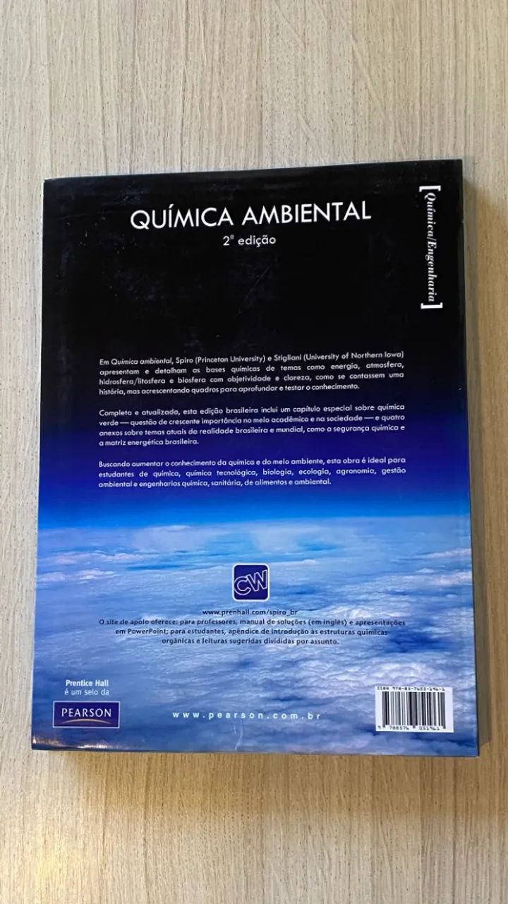 Livro Química Ambiental 2º Edição - Foto 2
