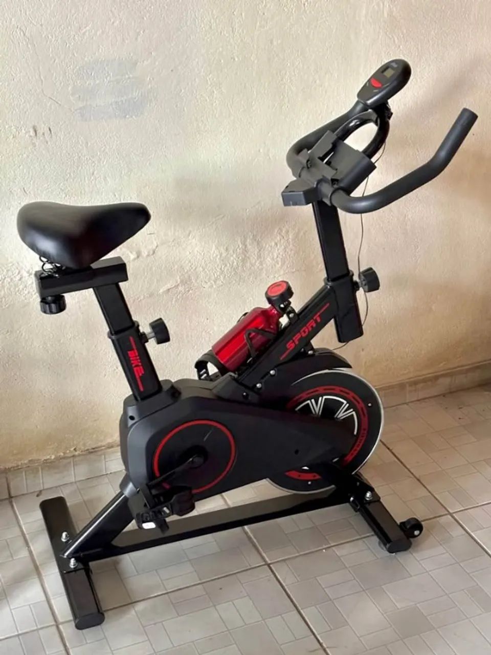 Bicicleta Ergométrica Spinning 120kg [NOVA] - Foto 5