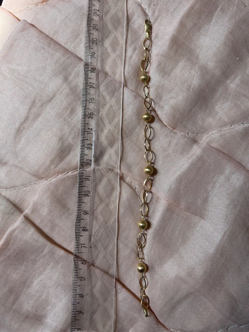 Pulseira ouro 3,2 g 18 k - Foto 2