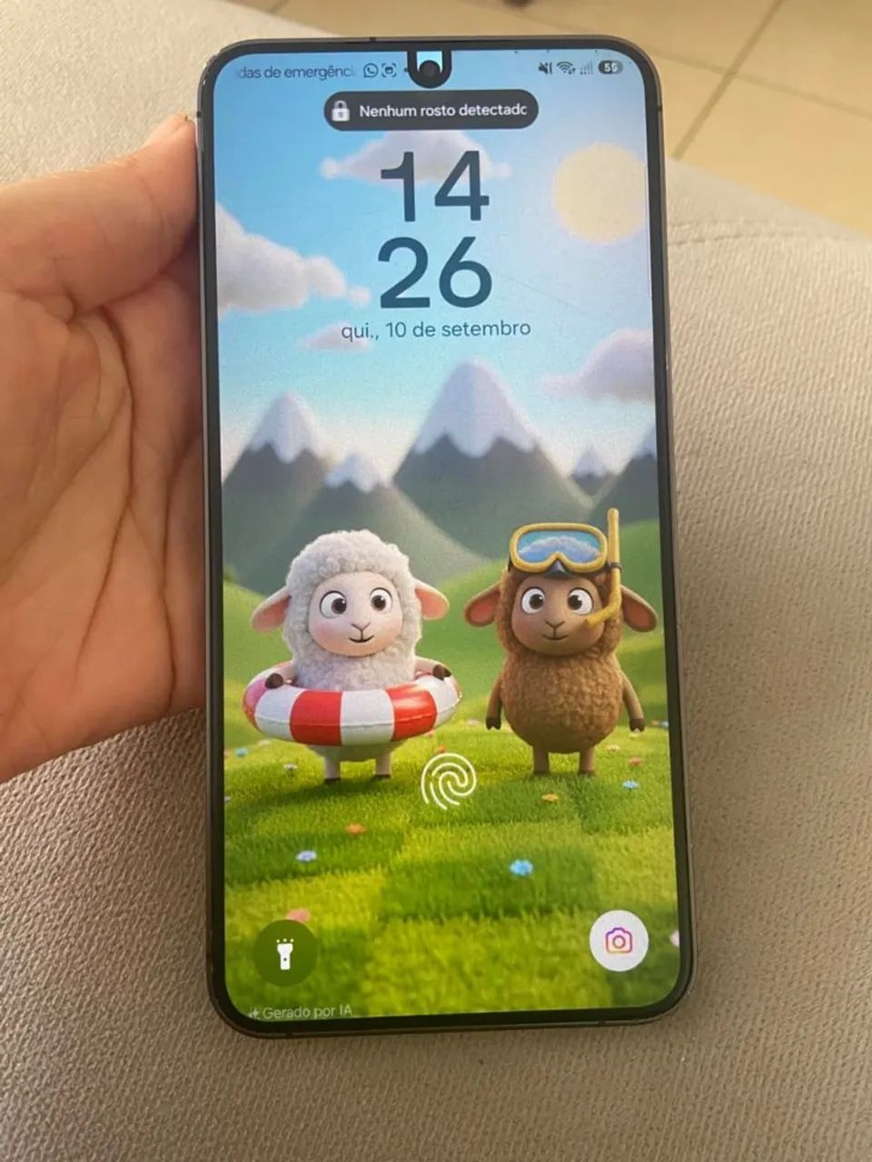 Vendo Celular S24+ Com nota fiscal - Foto 3