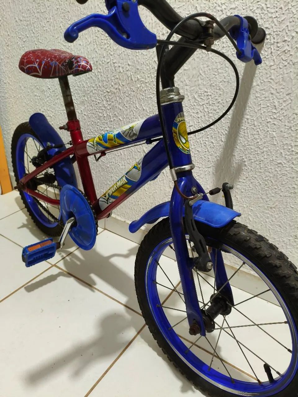 Bicicleta infantil HOMEM ARANHA  aro 18 - Foto 4