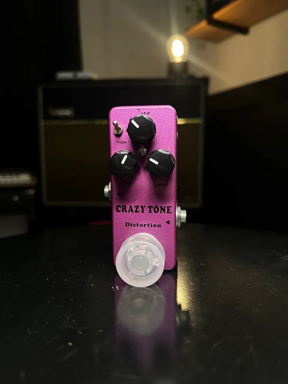 Pedal distorção Crazy tone