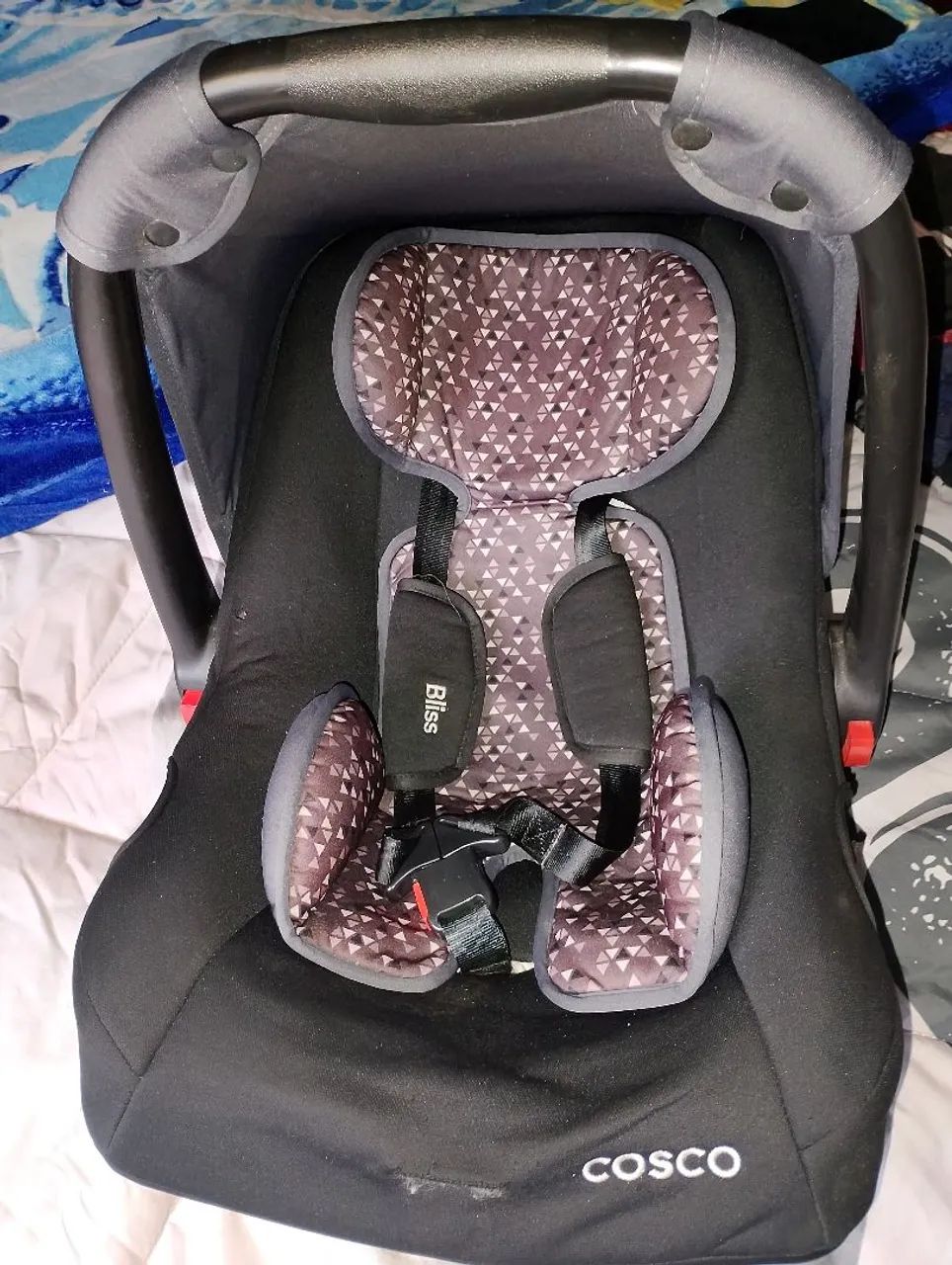 Mini cama infantil e bebê conforto  - Foto 2