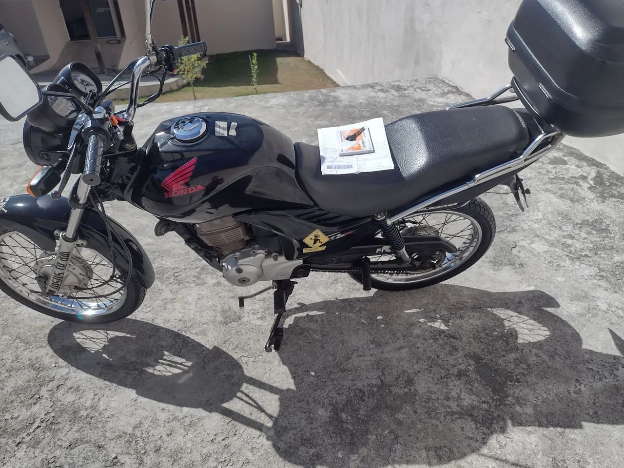 Cg fan 150 - único dono - 137 mil km - Não aceita troca - manual e chave reserva - Foto 2