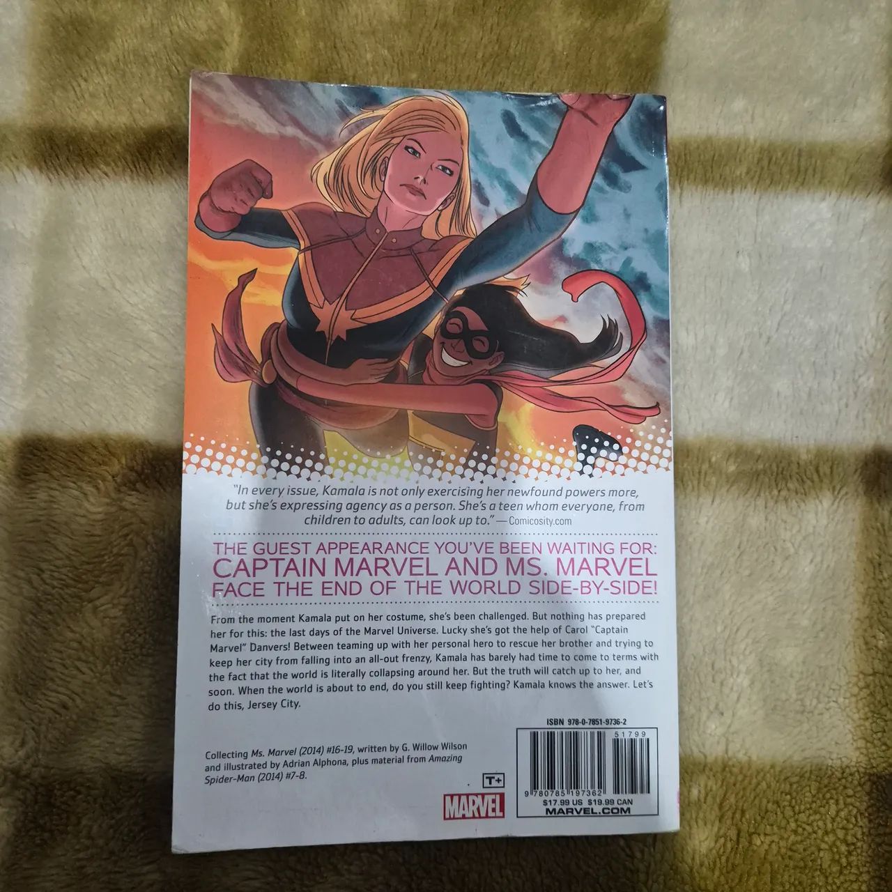 Gibi Ms. Marvel/Kamala Khan em inglês vol. 4 Last Days - Foto 2