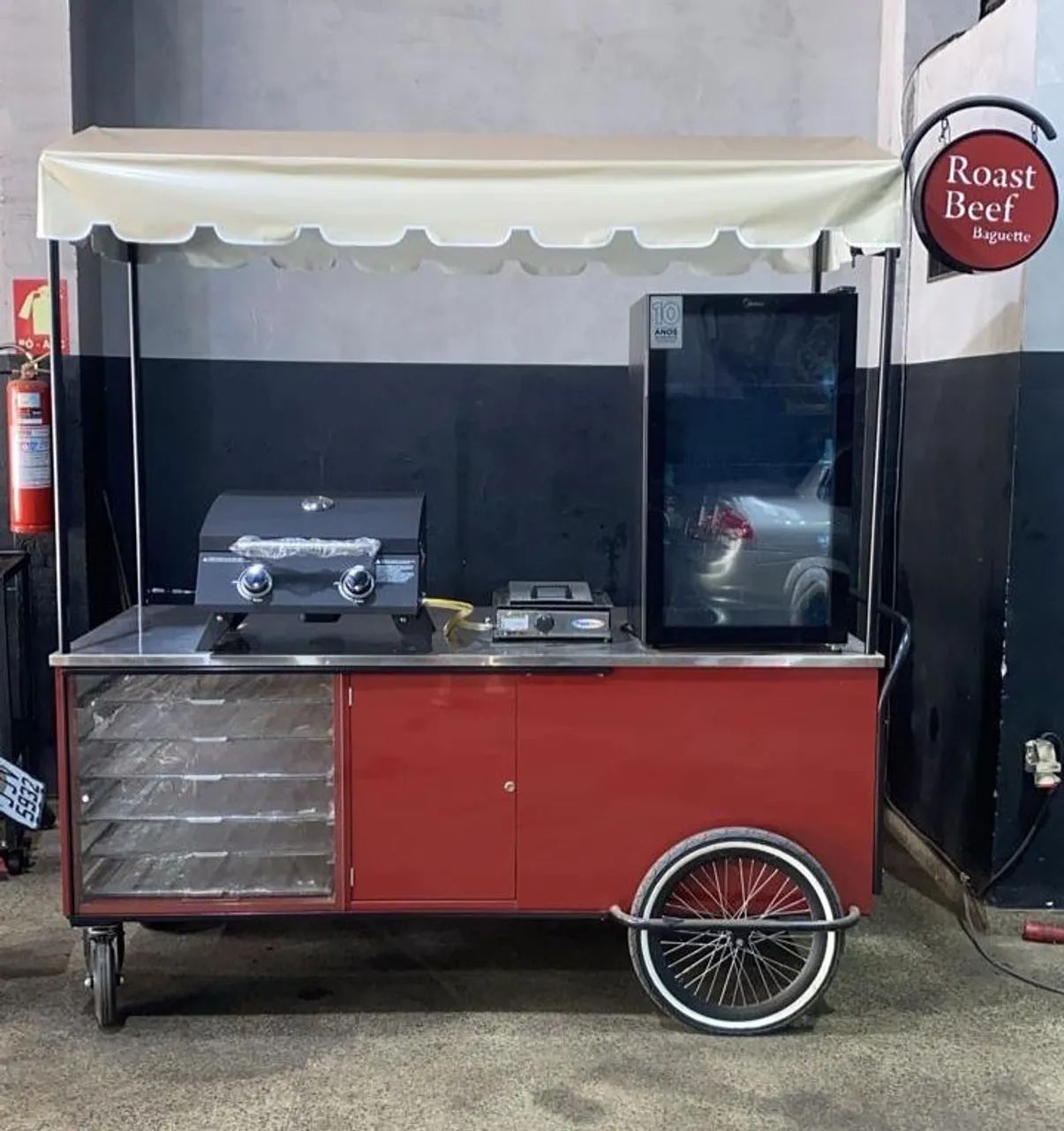 Carrinho de lanche  - Foto 2