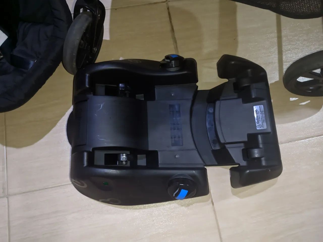 Carrinho galzerano e bebê conforto  - Foto 4