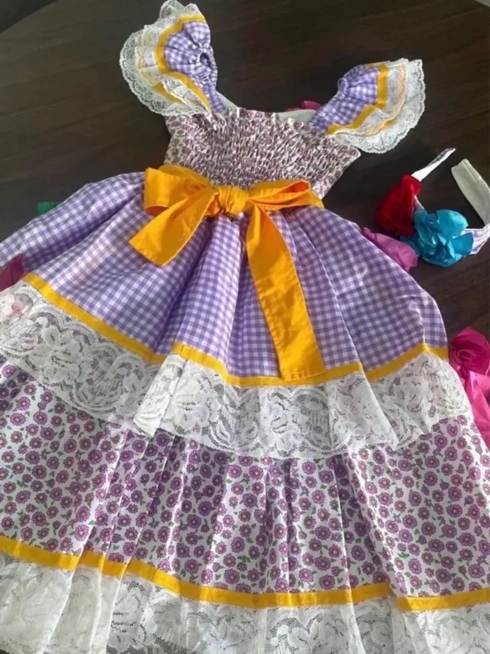 Vestido feminino para festas juninas  - Foto 2