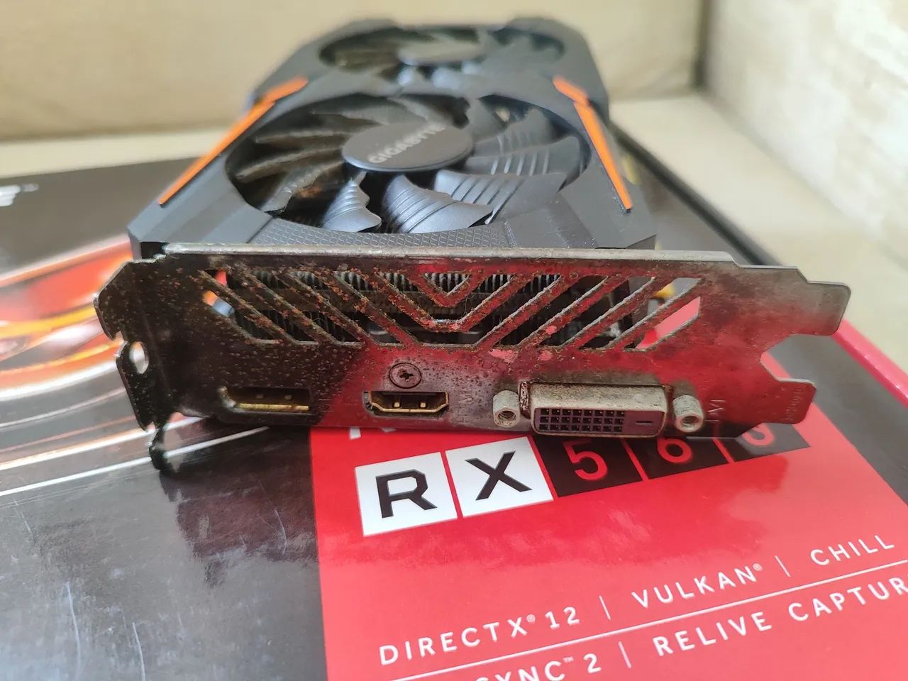 Placa de vídeo RX560 com defeito  - Foto 2