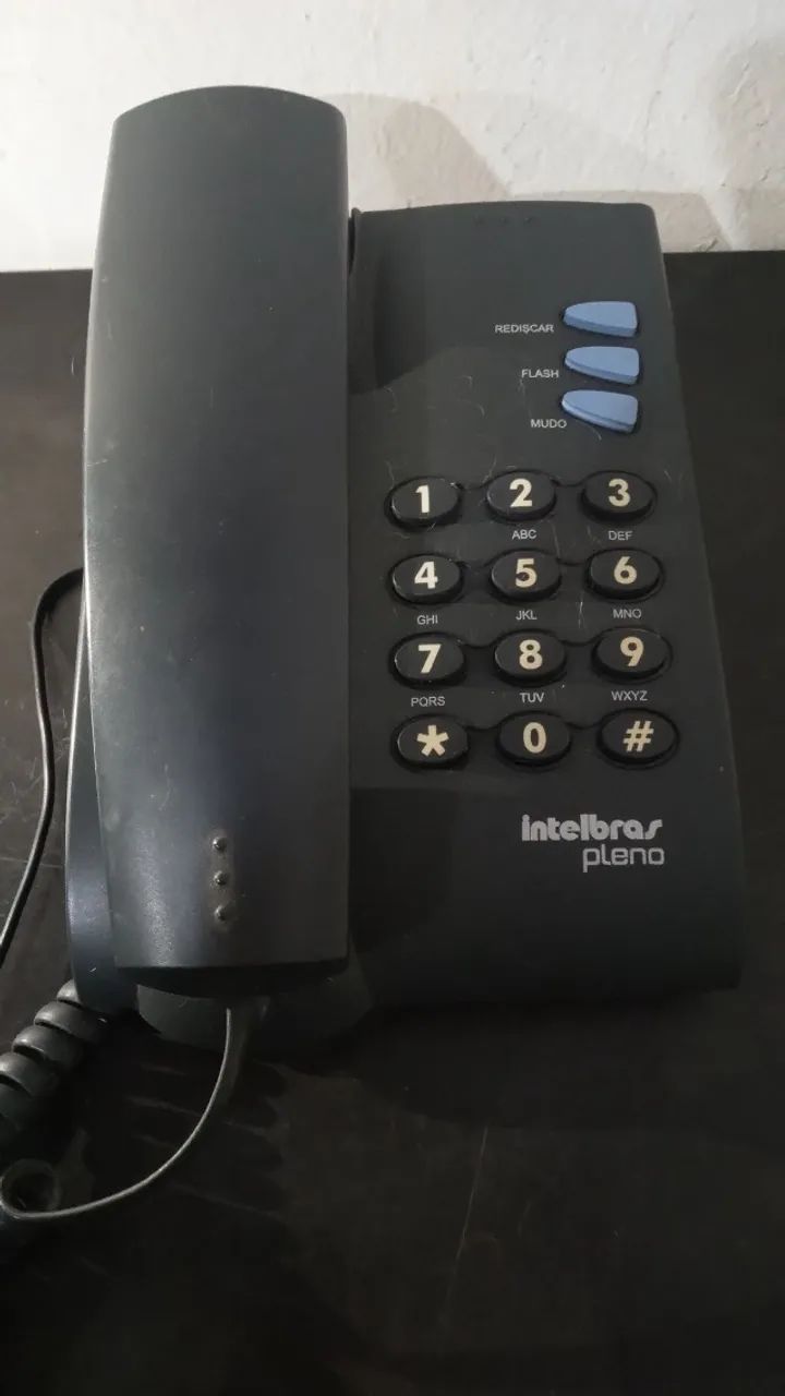 Aparelho Telefônico Intelbras Pleno - Preto