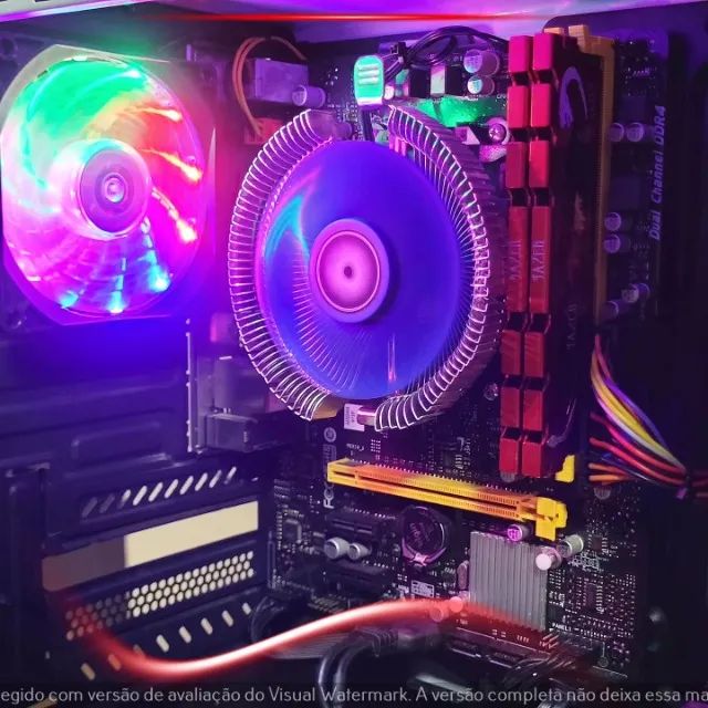 Setup Ryzen 3 3200G, 16GB RAM, SSD 240GB, Gabinete Pcyes Venus, Fonte 500W - Foto 3