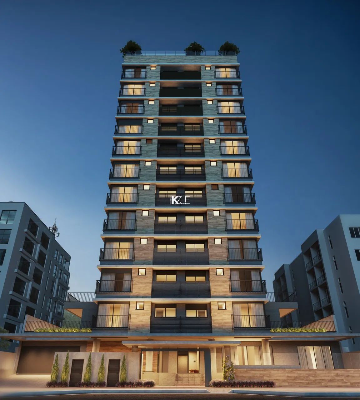Apartamento novo em andar alto!