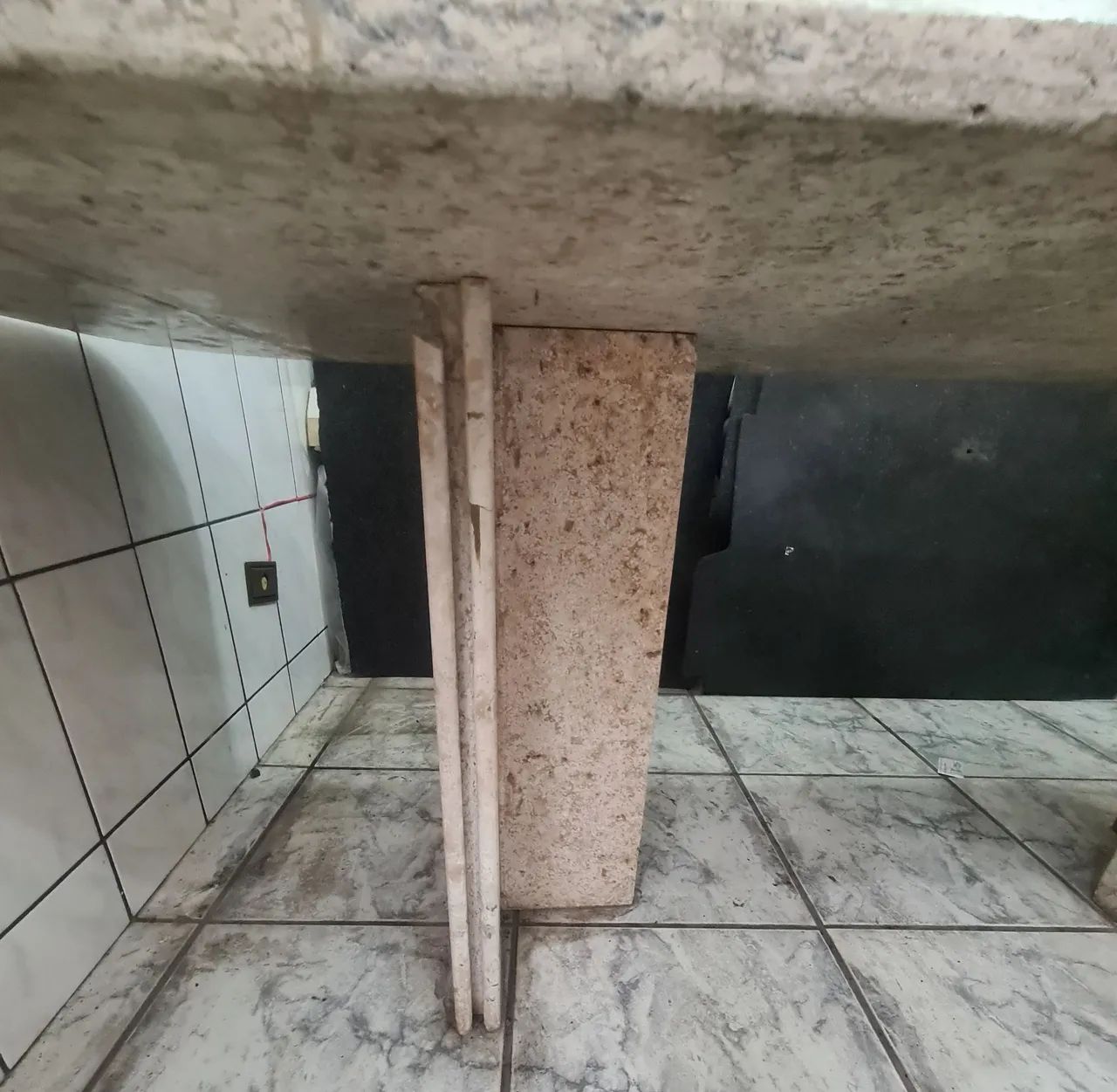 Mesa de jantar de marmore travertino  - Foto 5