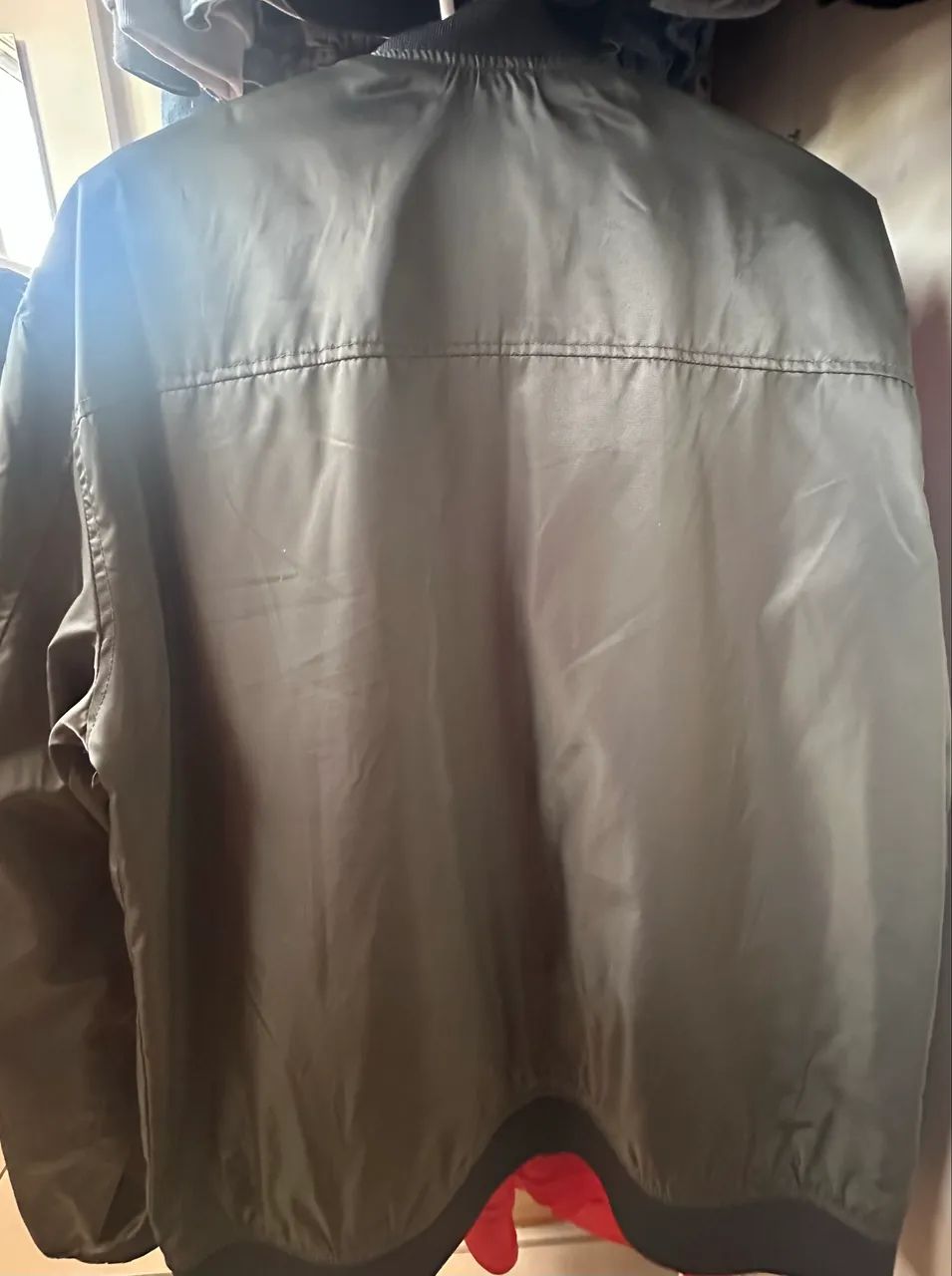 Jaqueta bomber verde masculina G - Foto 3