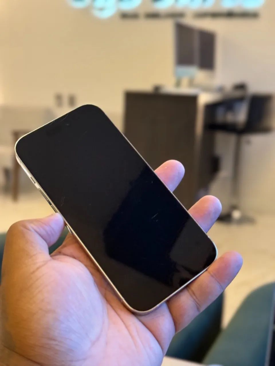 iPhone 14 Pro 256Gb Branco 75% - Loja Fisica - Celulares e