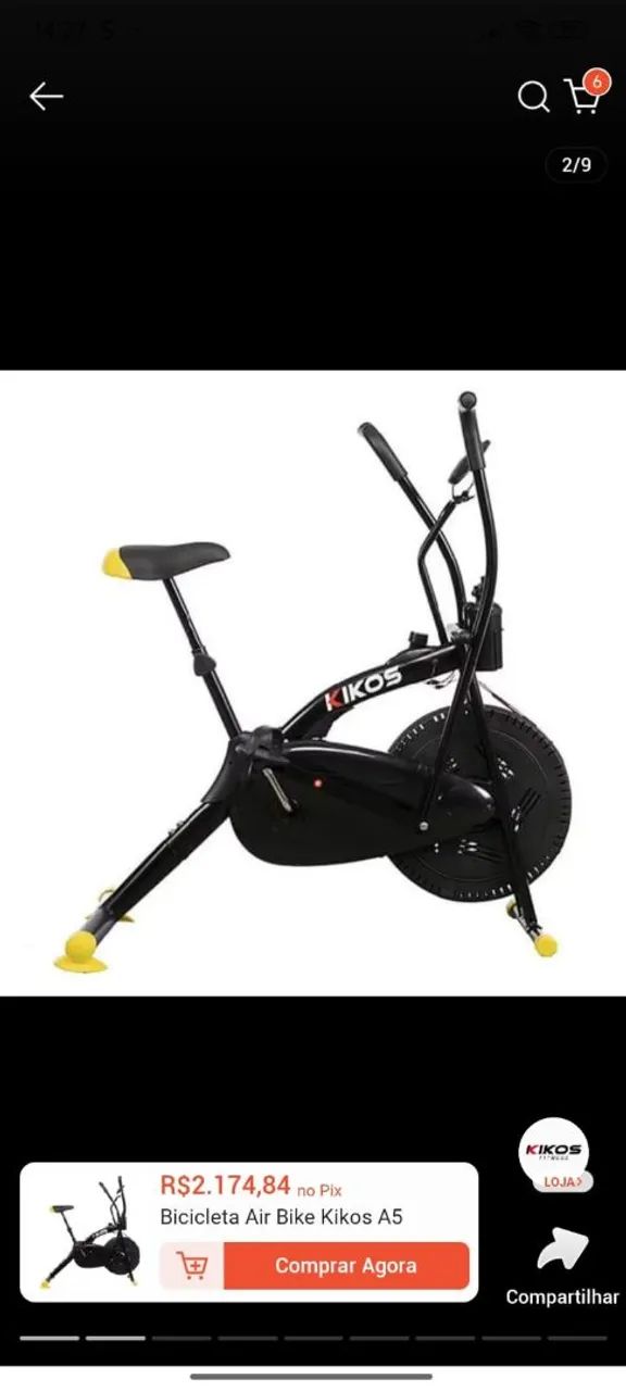 Bicicleta ergométrica 