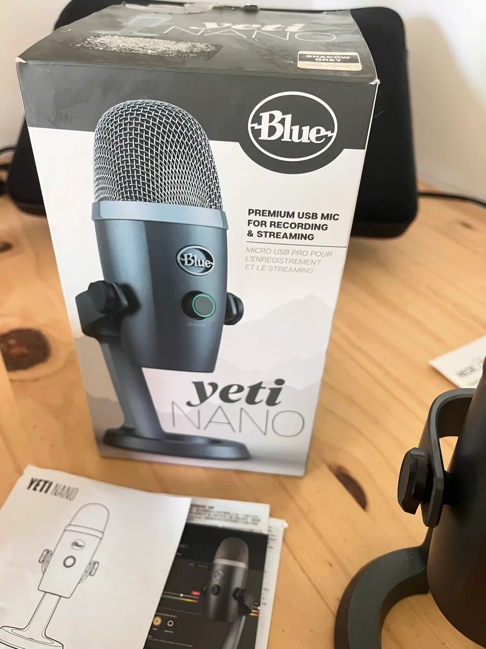 Microfone USB Blue Yeti Nano | Estado de Novo | Na Caixa Original - Foto 4