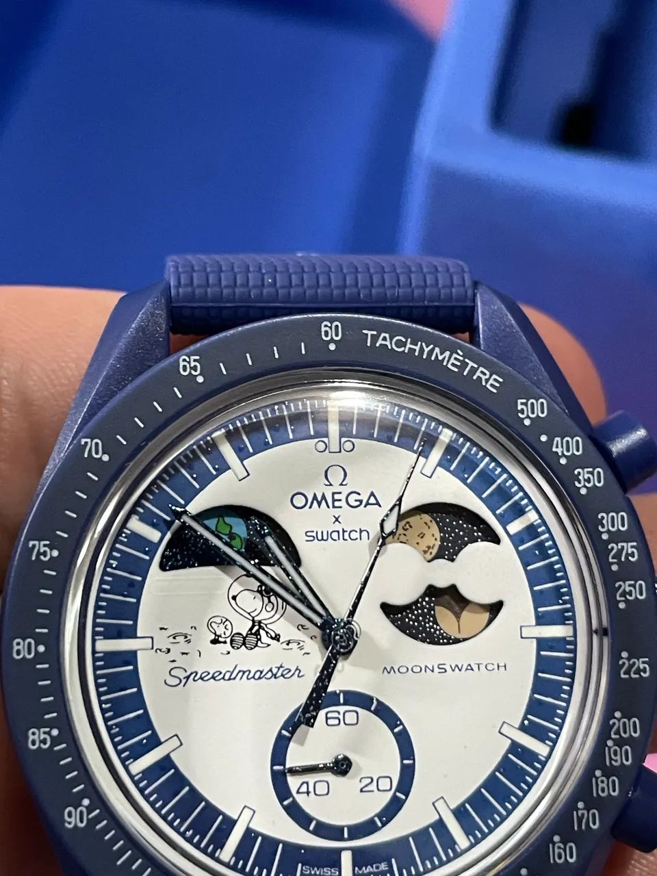 Relógio omega Snoopy swatch - Foto 4