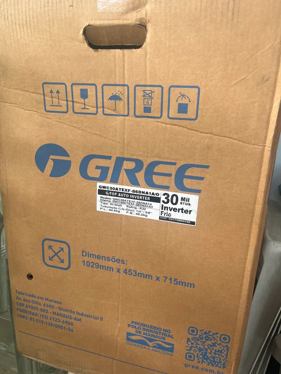 Split 30.000BTUs inverter zero com nota  - Foto 3