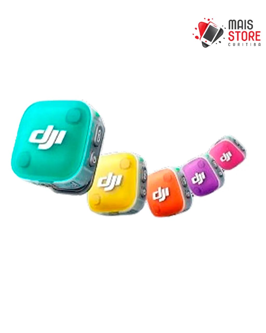 Microfone DJI Mic Mini 2 (2 TX + 1 RX + Charging Case) - Lacrado na caixa - Foto 2