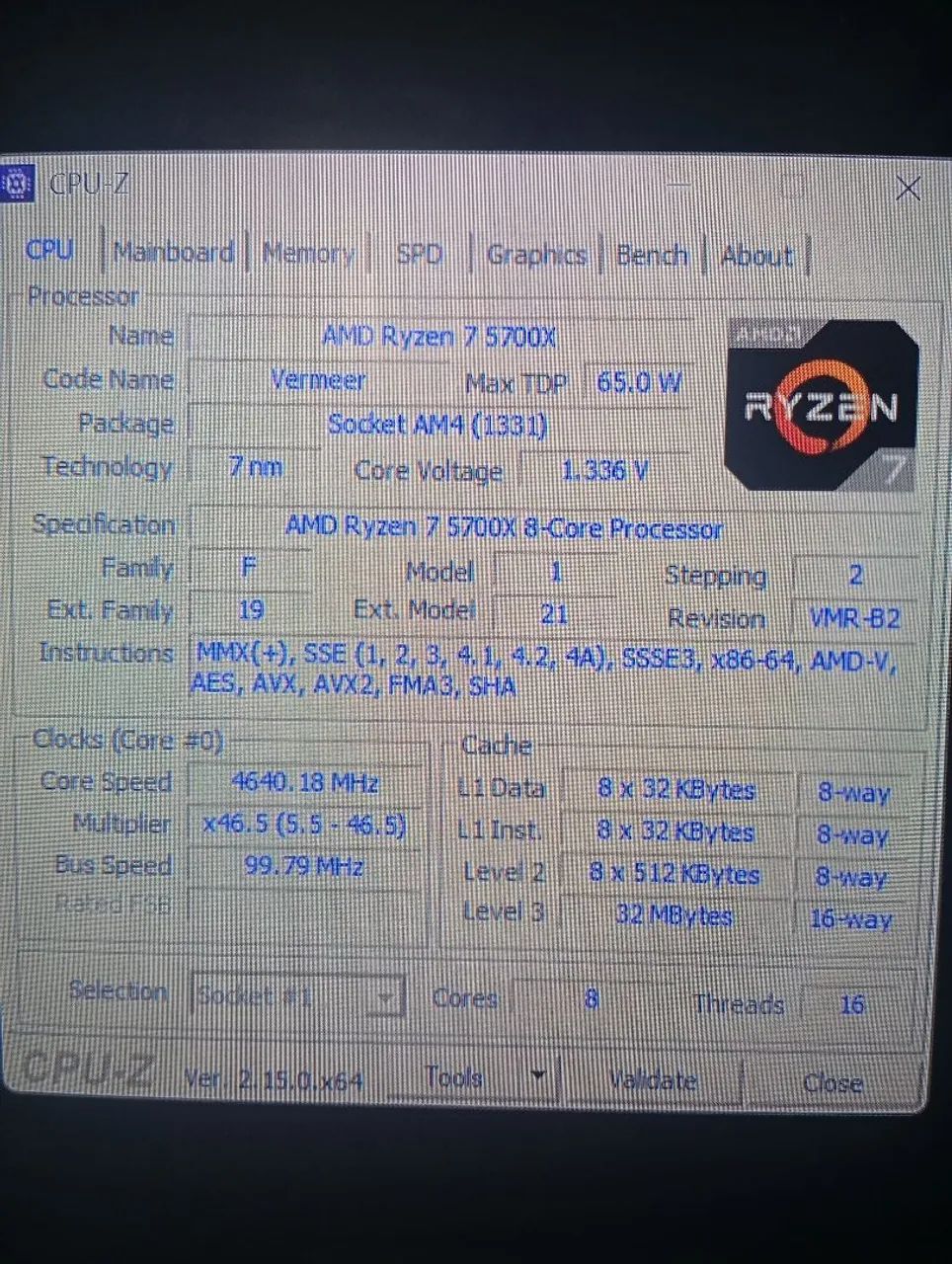 Ryzen 7 5700X