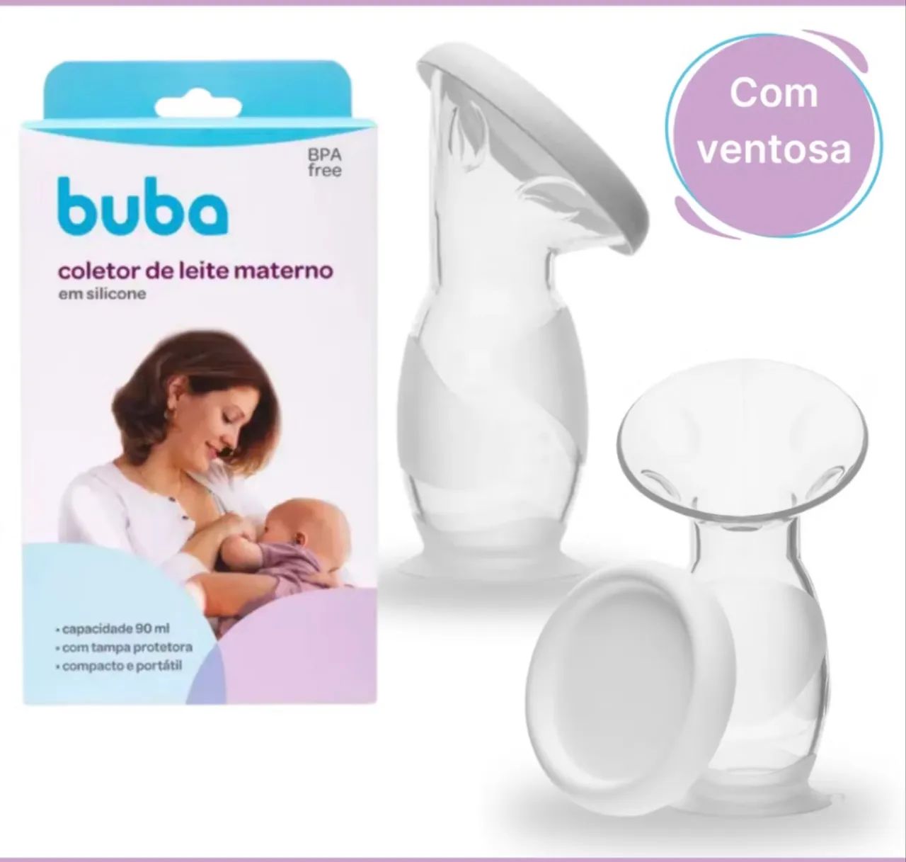 Extrator manual de leite da buba