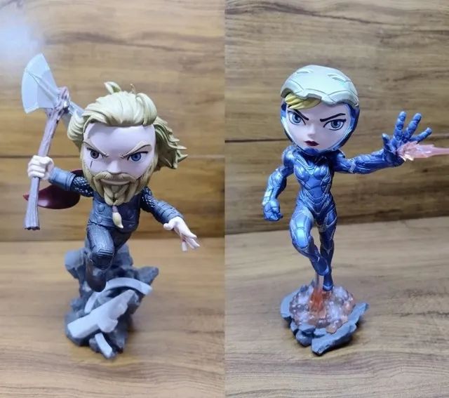 Iron Studios Minico's Iron Studios - Vingadores Pepper Pots & Thor - Leia !