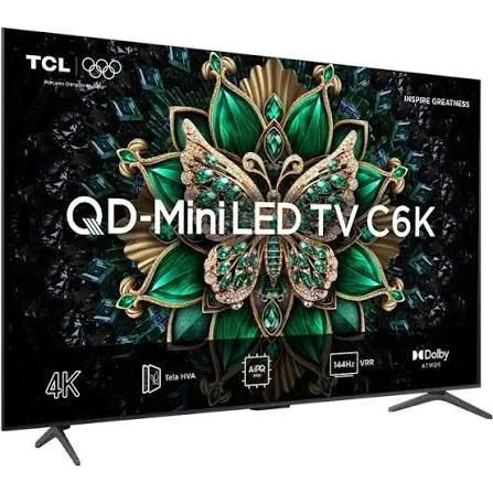 Smart TV Mini LED 55" TCL 4K 55C6K - Foto 2