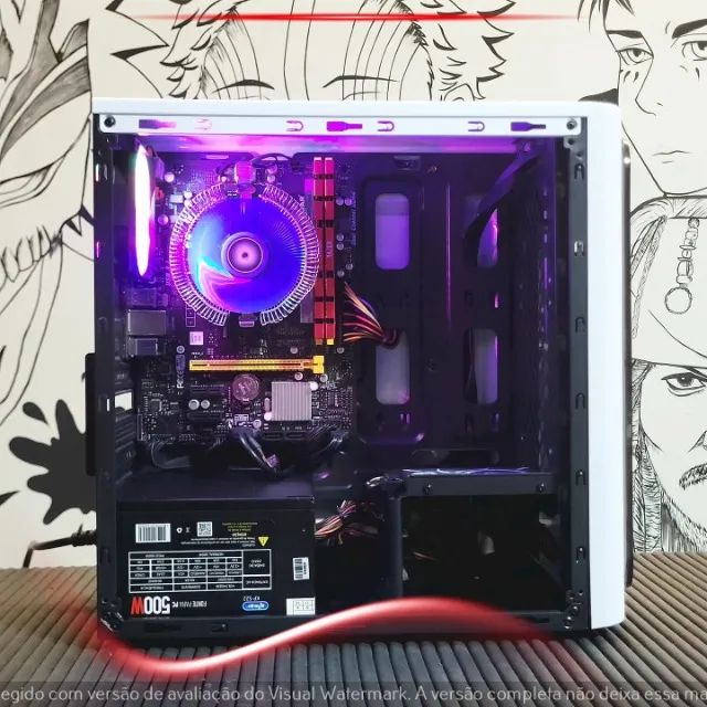 Setup Ryzen 3 3200G, 16GB RAM, SSD 240GB, Gabinete Pcyes Venus, Fonte 500W - Foto 4