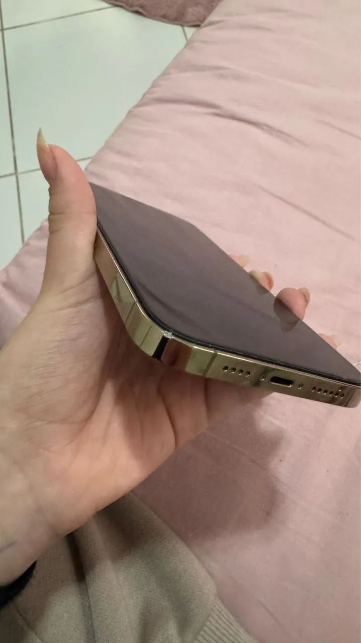iphone 12 pro max 128gb dourado original  - Foto 3