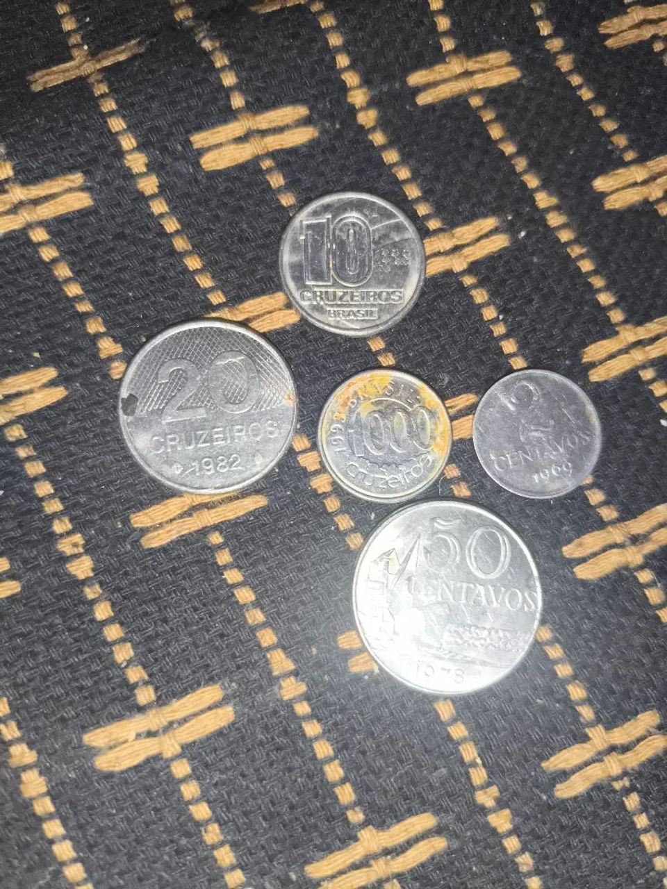 Vendo moedas antigas 
